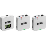 Rode Wireless GO Gen3 Ασύρματο Πυκνωτικό Μικρόφωνο Πέτου, Clip On Δημοσιογραφικό σε Λευκό Χρώμα