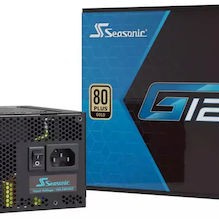 Seasonic G12 GC 850W Μαύρο Τροφοδοτικό Υπολογιστή Full Wired 80 Plus Gold