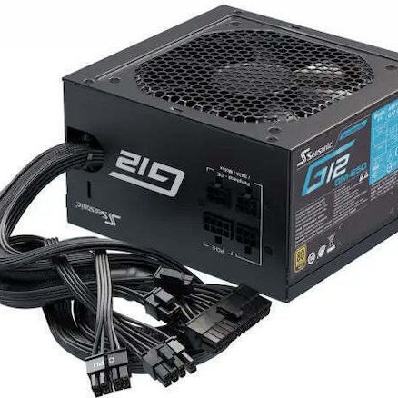 Seasonic G12 GM 650W Μαύρο Τροφοδοτικό Υπολογιστή Semi Modular 80 Plus Gold