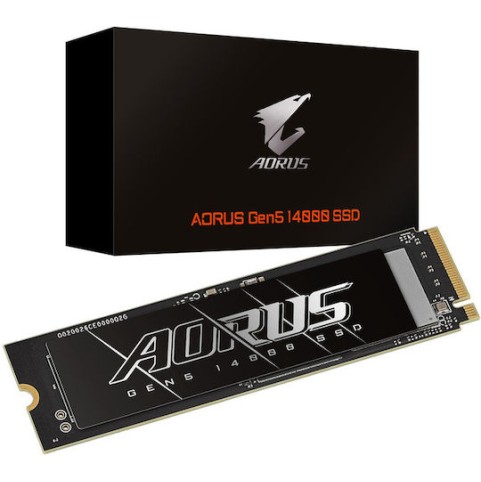 Gigabyte AORUS Gen5 14000 SSD 1TB M.2 NVMe PCI Express 5.0