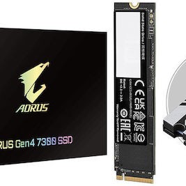 Gigabyte AORUS Gen4 7300 SSD 2TB M.2 NVMe PCI Express 4.0
