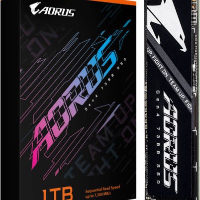 Gigabyte AORUS Gen4 7300 SSD 1TB M.2 NVMe PCI Express 4.0