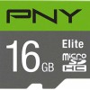 PNY Elite microSDHC 16GB Class 10 U1 UHS-I με αντάπτορα