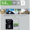 PNY Elite microSDXC 64GB Class 10 U1 UHS-I με αντάπτορα