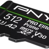 Pny Microsdxc Pro Elite Prime 512gb Memory Card 200/150 Mb S V30 A2