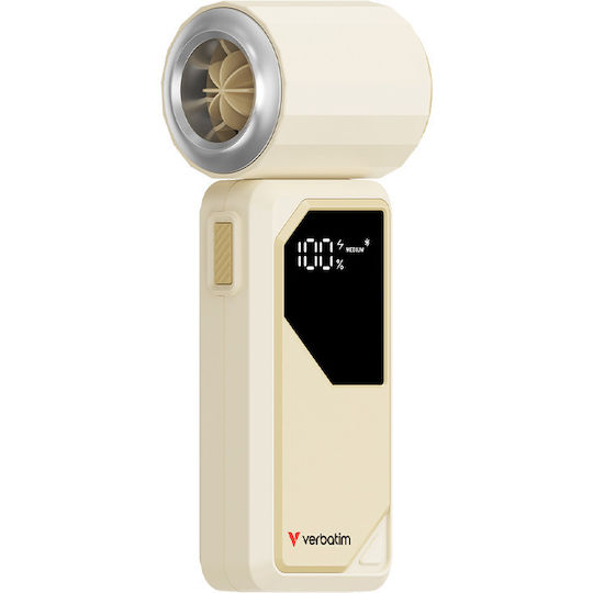 Verbatim Ανεμιστηράκι Χειρός Λευκό 32341