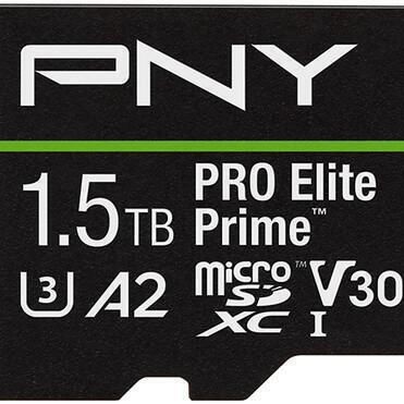 PNY microSDXC 1.5TB Class 10 U3 V30 A2 UHS-I με αντάπτορα