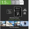PNY microSDXC 1.5TB Class 10 U3 V30 A2 UHS-I με αντάπτορα