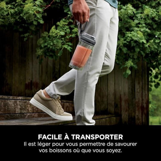 Ninja Μπλέντερ για Smoothies 0.57lt Γκρι BC251EU