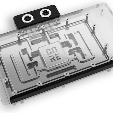 Alphacool Core Geforce Rtx 5090 Gaming + Windforce Waterblock Backplate Acrylic Black