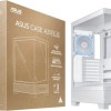 Asus A31 PLUS Gaming Midi Tower Κουτί Υπολογιστή με Πλαϊνό Παράθυρο και ARGB Φωτισμό Λευκό
