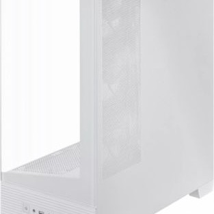 Asus A31 PLUS Gaming Midi Tower Κουτί Υπολογιστή με Πλαϊνό Παράθυρο και ARGB Φωτισμό Λευκό