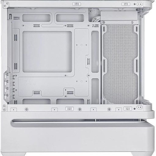 Asus Prime AP202 Gaming Mini Tower Κουτί Υπολογιστή με Πλαϊνό Παράθυρο και ARGB Φωτισμό Λευκό