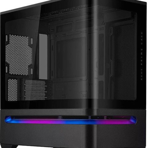 Asus Prime AP202 Midi Tower Κουτί Υπολογιστή Μαύρο
