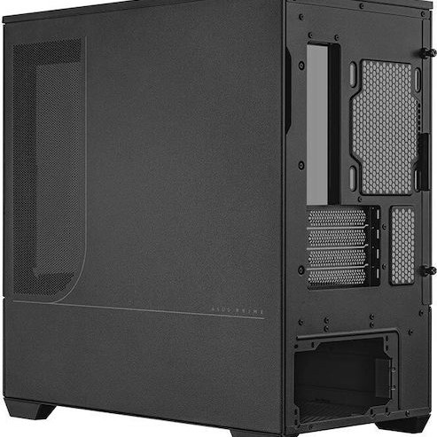 Asus Prime AP202 Midi Tower Κουτί Υπολογιστή Μαύρο
