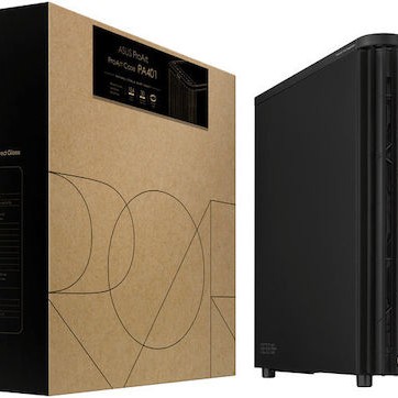 Asus ProArt PA401 Wood Edition Midi Tower Κουτί Υπολογιστή Μαύρο