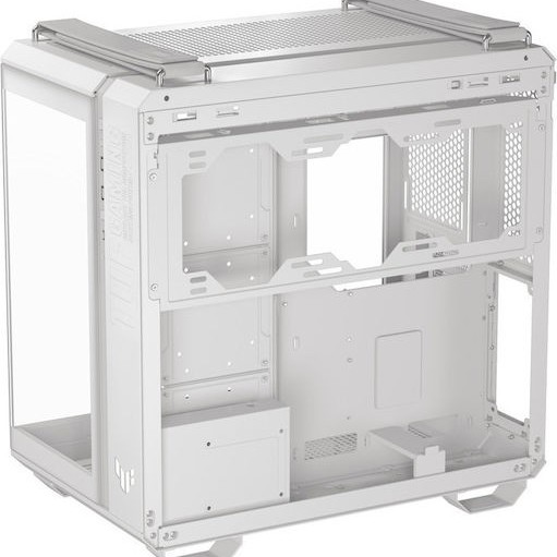 Asus TUF Gaming GT502 Horizon ARGB Midi Tower Κουτί Υπολογιστή με Πλαϊνό Παράθυρο White Edition