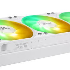 Asus TUF GAMING LC III 360 LCD Υδρόψυξη Επεξεργαστή 120mm για Socket AM4/AM5/1700/1200 με ARGB Φωτισμό Λευκή