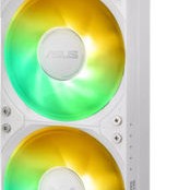 Asus TUF GAMING LC III 360 LCD Υδρόψυξη Επεξεργαστή 120mm για Socket AM4/AM5/1700/1200 με ARGB Φωτισμό Λευκή