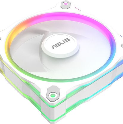 Asus Prime MR120 Case Fan με ARGB Φωτισμό και Σύνδεση 4-Pin PWM Λευκό