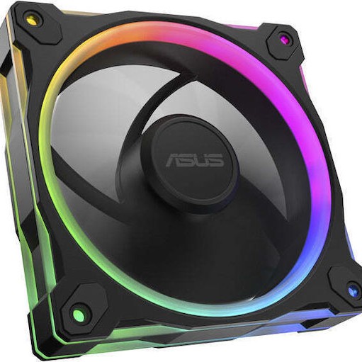 Asus Prime MR120 Case Fan με ARGB Φωτισμό και Σύνδεση 4-Pin PWM