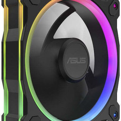 Asus Prime MR120 Case Fan με ARGB Φωτισμό και Σύνδεση 4-Pin PWM