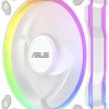 Asus Prime MR120 Reverse Case Fan με ARGB Φωτισμό και Σύνδεση 4-Pin PWM Λευκό