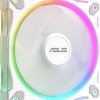 Asus Prime MR120 Reverse Case Fan με ARGB Φωτισμό και Σύνδεση 4-Pin PWM Λευκό