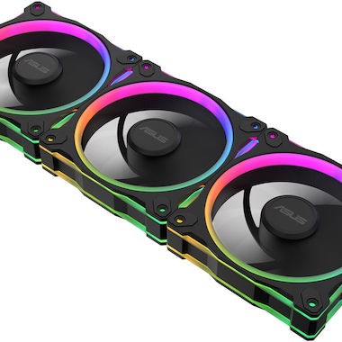 Asus Prime MR120 Case Fan με ARGB Φωτισμό και Σύνδεση 4-Pin PWM 3τμχ