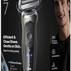 Braun Shaver Ξυριστική Μηχανή Προσώπου Επαναφορτιζόμενη