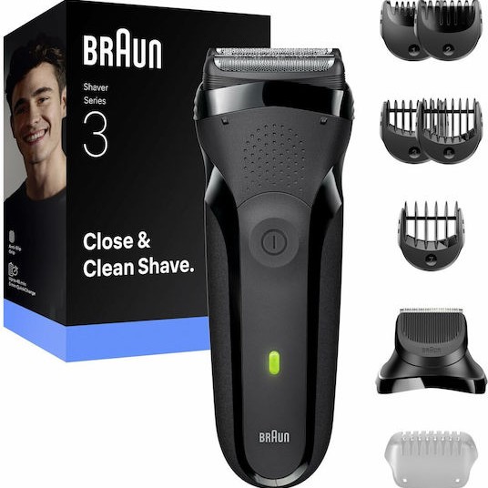 Braun Series 3 S0466967 Foil Ξυριστική Μηχανή Προσώπου Επαναφορτιζόμενη