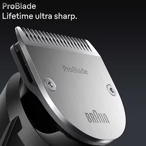 Braun Series 7 Επαναφορτιζόμενη Κουρευτική Μηχανή Μπλε BT7520