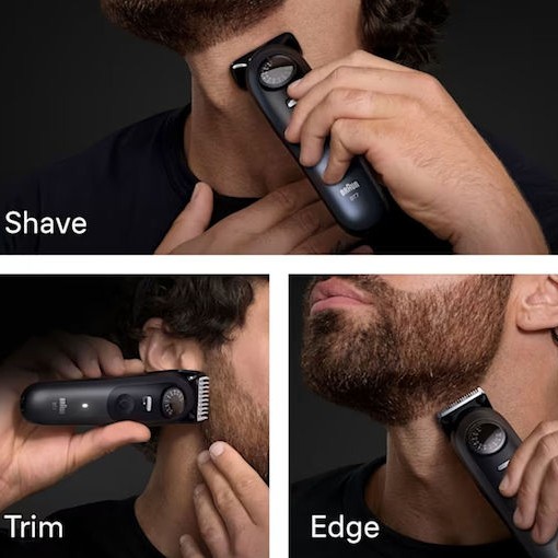 Braun Series 7 Επαναφορτιζόμενη Κουρευτική Μηχανή Μπλε BT7520