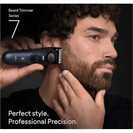 Braun Series 7 Επαναφορτιζόμενη Κουρευτική Μηχανή Μπλε BT7520