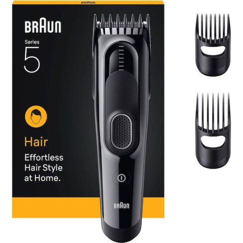 Braun Series 5 Κουρευτική Μηχανή Μαύρη HC5530