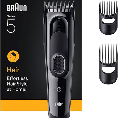Braun Series 5 Κουρευτική Μηχανή Μαύρη HC5530