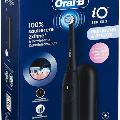 Oral-B Io Series 2 Ηλεκτρική Οδοντόβουρτσα με Θήκη Ταξιδίου Μαύρη
