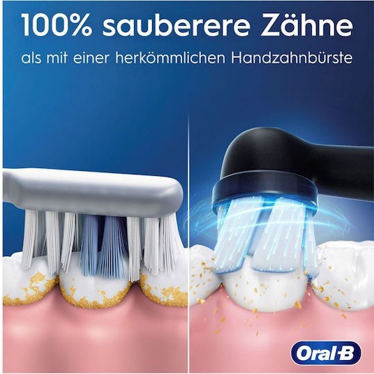 Oral-B Io Series 2 Ηλεκτρική Οδοντόβουρτσα με Θήκη Ταξιδίου Μαύρη