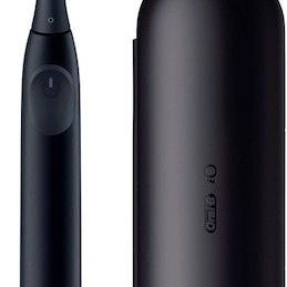 Oral-B iO Series 2 Ηλεκτρική Οδοντόβουρτσα με Αισθητήρα Πίεσης και Θήκη Ταξιδίου Μαύρη
