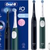 Oral-B iO Series 2 Ηλεκτρική Οδοντόβουρτσα με Αισθητήρα Πίεσης και Θήκη Ταξιδίου Night Black / Forest Green