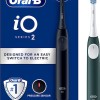 Oral-B iO Series 2 Ηλεκτρική Οδοντόβουρτσα με Αισθητήρα Πίεσης και Θήκη Ταξιδίου Night Black / Forest Green