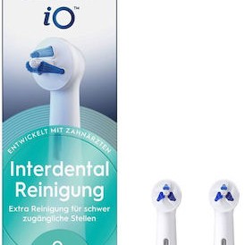 Oral-B iO Interdental Care Ανταλλακτικές Κεφαλές για Ηλεκτρική Οδοντόβουρτσα 2τμχ