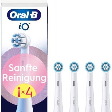 Oral-B iO Gentle Care Ανταλλακτικές Κεφαλές για Ηλεκτρική Οδοντόβουρτσα 4τμχ