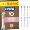 Oral-B Io Gentle Care Ανταλλακτικές Κεφαλές για Ηλεκτρική Οδοντόβουρτσα 8τμχ