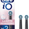 Oral-B iO Gentle Care Ανταλλακτικές Κεφαλές για Ηλεκτρική Οδοντόβουρτσα Black 2τμχ
