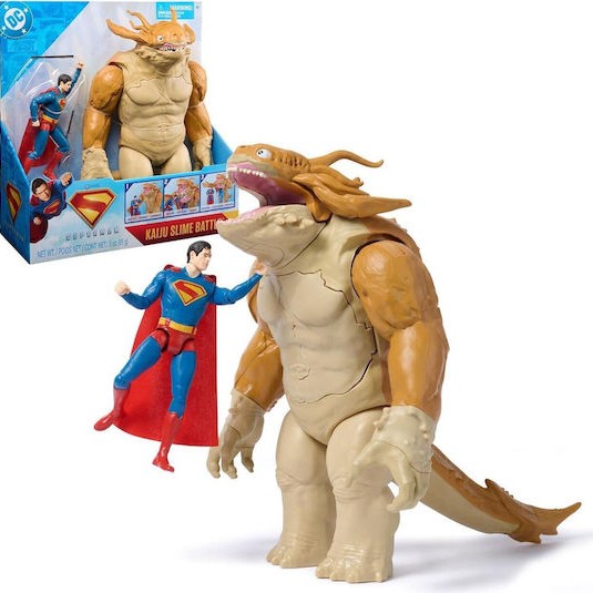 Spin Master Superman Movie Superman Vs Kaiju Slime Action Figures 6