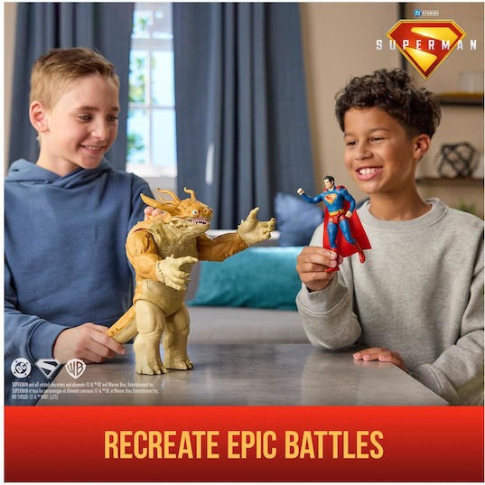 Spin Master Superman Movie Superman Vs Kaiju Slime Action Figures 6