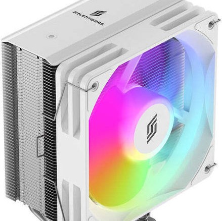 Silentware Bora Ψύκτρα Επεξεργαστή για Socket AM4/AM5/1200/115x/1700 με RGB Φωτισμό Λευκή