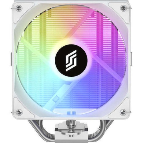 Silentware Bora Ψύκτρα Επεξεργαστή για Socket AM4/AM5/1200/115x/1700 με RGB Φωτισμό Λευκή