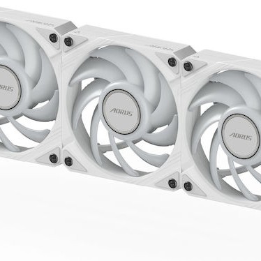 Gigabyte AORUS EZ CHAIN Case Fan 120mm με Λευκό Φωτισμό Λευκό